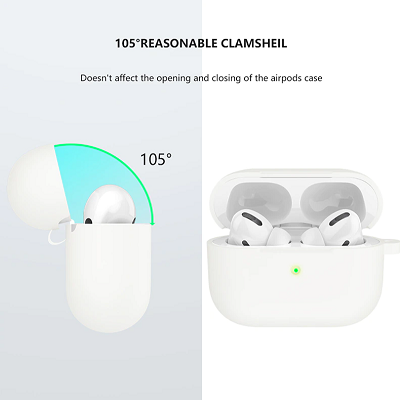 Чехол для наушников Silicone case розовый для Apple AirPods Pro - фото 2 - id-p210296027