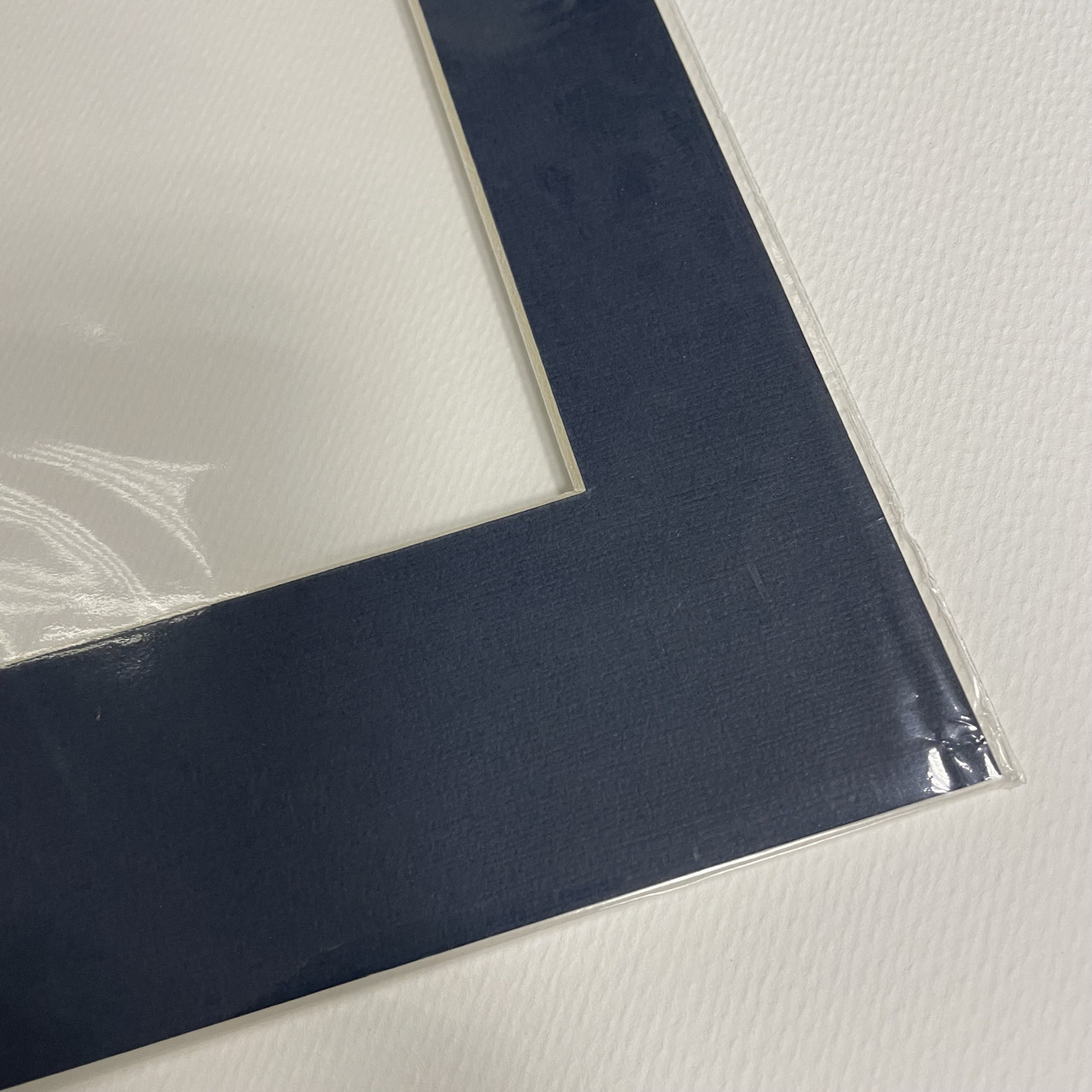 Паспарту в индивидуальной упаковке 26,5х36 см (40х50см) ПУ2863, синий саксонский - фото 4 - id-p210052633