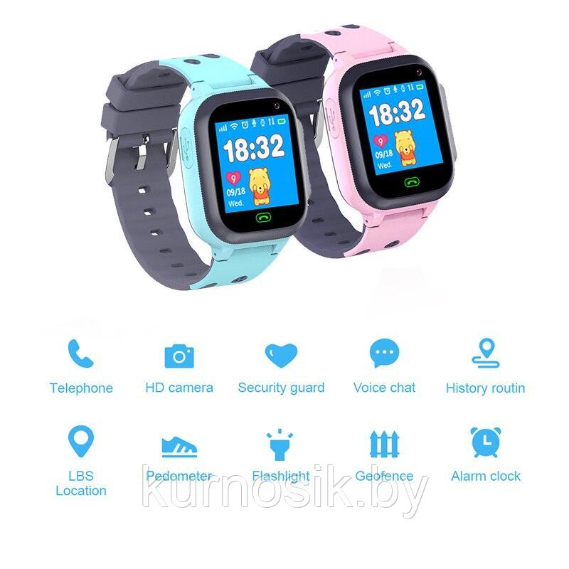 Детские умные телефон часы смарт-часы smart baby watch с Sim-картой e07 - фото 2 - id-p210300517