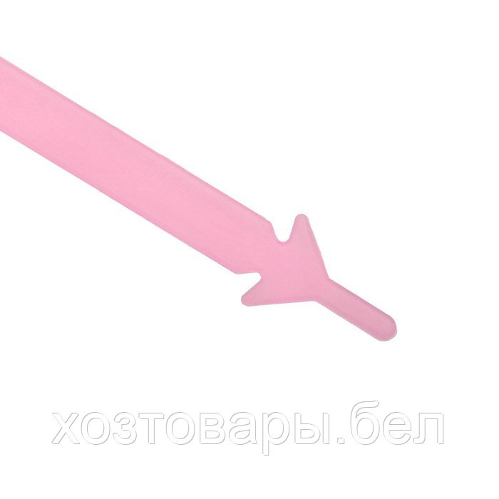 Набор шнурков силикон 6шт с плоск сеч светящ в темн 13мм 9см розовые - фото 4 - id-p210300545