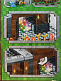 Конструктор LB600 Майнкрафт Деревня в лесу (Дом Стива Светящийся) со световым эффектом, 778 деталей, фото 7