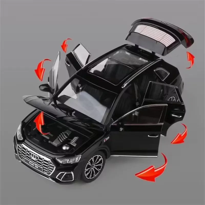 Машинка Металлическая коллекционная 21 см 1:24 Audi Q5 - фото 2 - id-p210302055