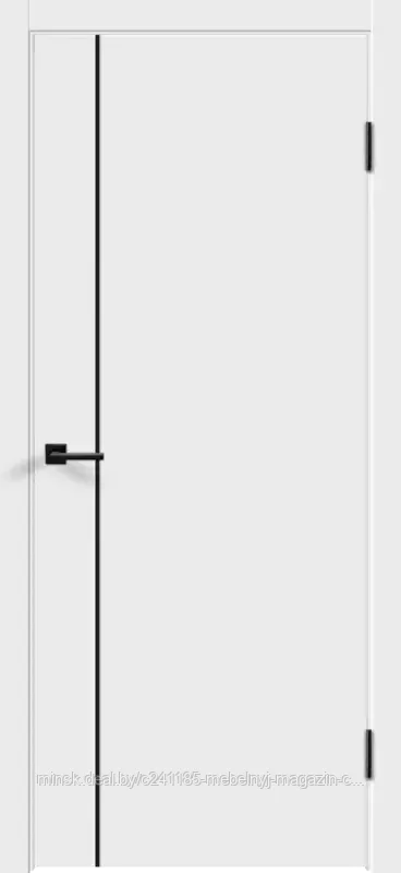 Дверное полотно Эмаль Flat M1 800х2000 цвет Белый