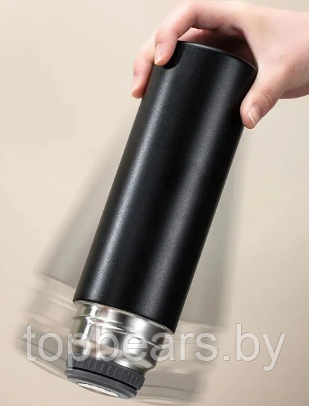 Термос с тремя кружками Vacuum set / Подарочный набор с вакуумной изоляцией / 500 мл. Персиковый - фото 5 - id-p210303960