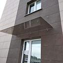 Козырек из стекла триплекс (многослойного), фото 4