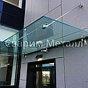 Козырек из стекла триплекс (многослойного), бронза (коричневый, тонированный), фото 8