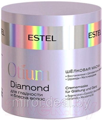 Маска для волос Estel Otium Diamond шелковая для гладкости и блеска волос - фото 1 - id-p210312178