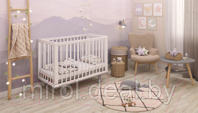 Детская кроватка Polini Kids Simple 340 / 0003107-16 - фото 6 - id-p210311754