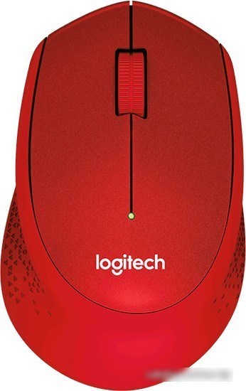 Мышь Logitech M330 Silent Plus (красный) [910-004911]