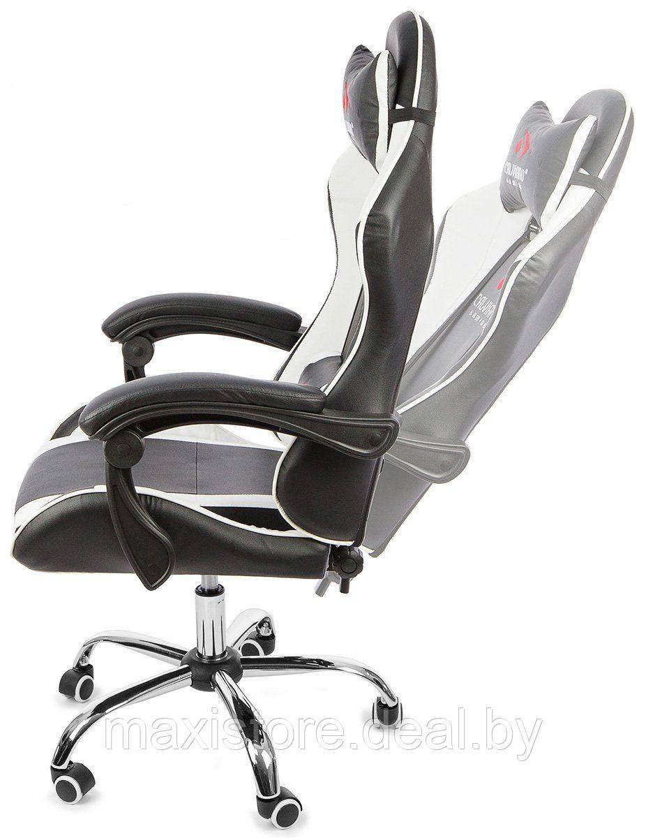 Вибромассажное кресло Calviano ASTI ULTIMATO черный-белый - фото 3 - id-p210315405