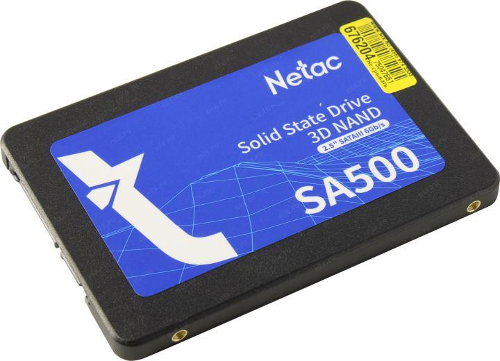 SSD 1 Tb SATA 6Gb/s Netac SA500 NT01SA500-1T0-S3X 2.5" - фото 1 - id-p210315358