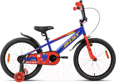 Детский велосипед AIST Pluto 16 2023 (синий) - фото 1 - id-p209835317