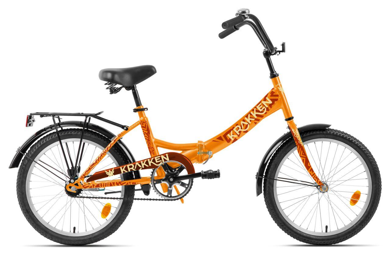 Детский велосипед Krakken Krabs 1.0 20 2023 (оранжевый) - фото 1 - id-p209835282