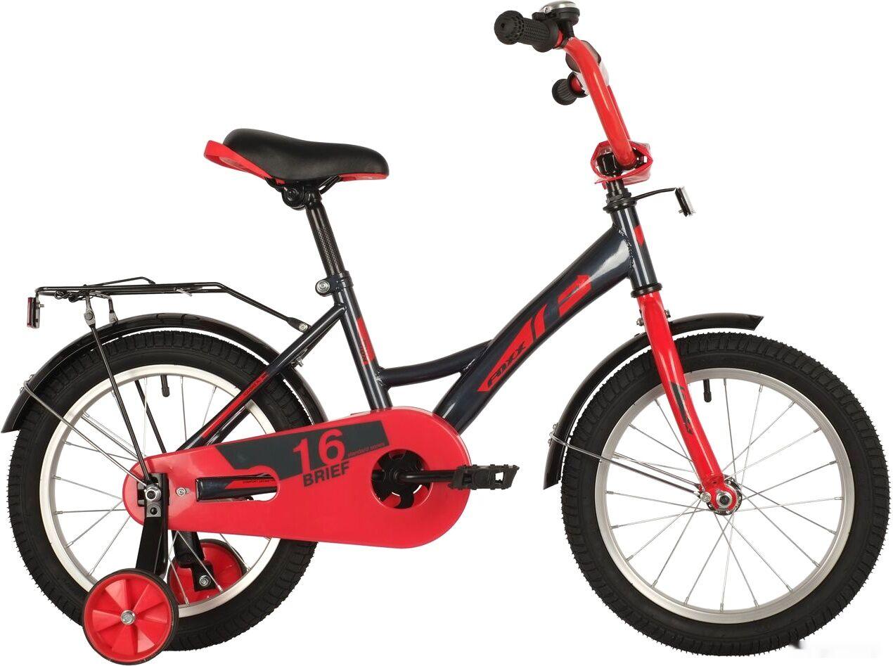 Детский велосипед Foxx BRIEF 16 2021 (красный) - фото 1 - id-p208401136