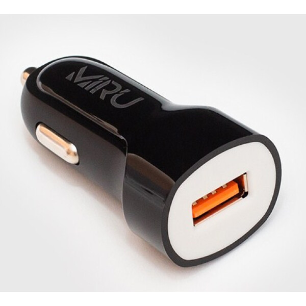 Автомобильное зарядное устройство MIRU 5031 Quick Charge 3.0, USB, черный - фото 1 - id-p207881044