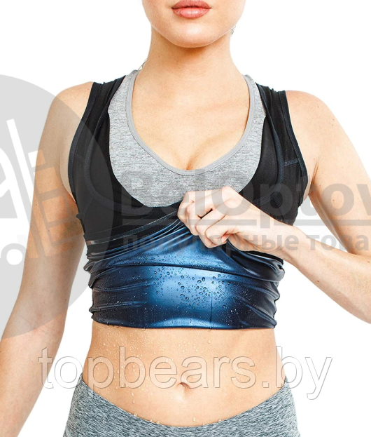 Майка для похудения Sweat Shaper, mens-womens L/XL Женская / Упаковка пакет - фото 10 - id-p210318438