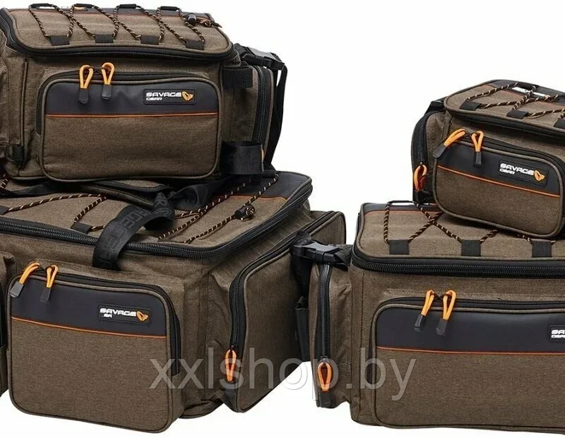 Сумка Savage Gear System Box BAG L 4 Boxes 24X47X30cm 18L - фото 7 - id-p210318934