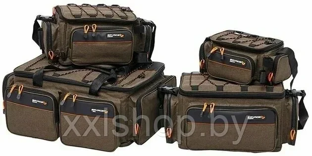 Сумка для рыбалки Savage Gear System Box BAG M 3 Boxes 5 Bags 20X40X29cm 12L - фото 6 - id-p210318945