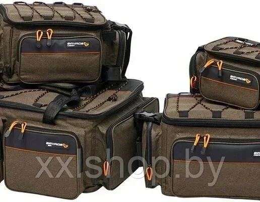 Сумка для рыбалки Savage Gear System Box BAG M 3 Boxes 5 Bags 20X40X29cm 12L - фото 5 - id-p210318945