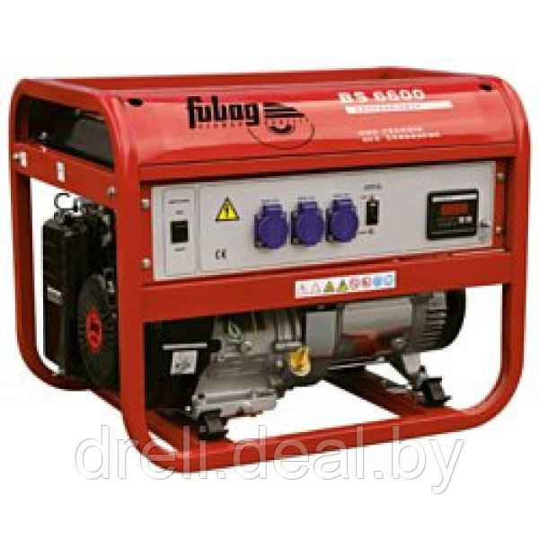 Бензиновый генератор FUBAG BS 6600 - фото 1 - id-p210320373