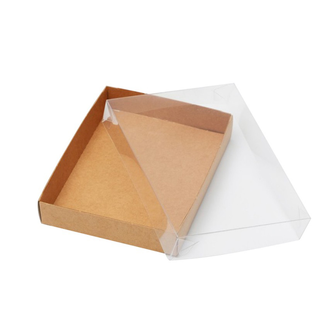Коробка для конфет/ пряников с прозрачной крышкой, 140х105х h25 мм - фото 2 - id-p210321587
