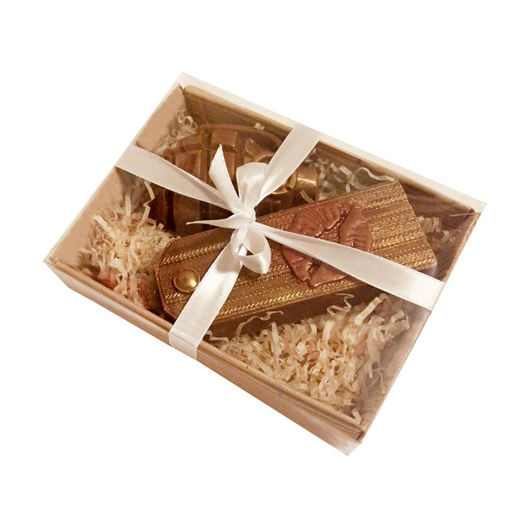 Коробка для конфет/ пряников с прозрачной крышкой, 140х105х h25 мм - фото 3 - id-p210321587