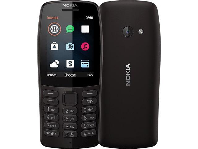 Кнопочный сотовый телефон Nokia 210 черный - фото 1 - id-p210303370