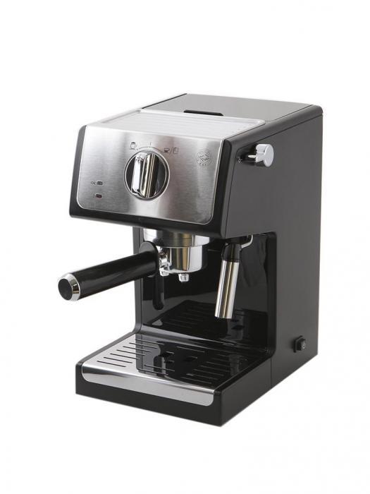 Кофемашина DeLonghi ECP33.21 черная рожковая помповая бойлерная кофеварка с ручным капучинатором - фото 1 - id-p209902953
