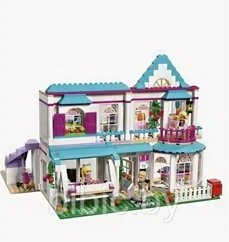 Детский конструктор для девочек Дом Стефани 3066 , аналог лего lego дом френдс friends girls подружки - фото 3 - id-p210322530