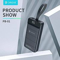 Внешний аккумулятор Celebrat PB-01 30000mAh Цвет : черный, белый