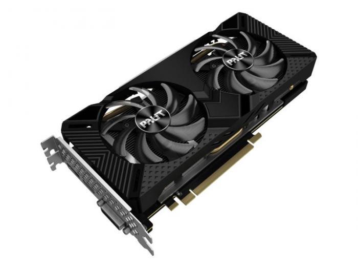 Palit GeForce RTX 2060 Super Dual 1470Mhz PCI-E 3.0 8192Mb 14000Mhz 256 bit DVI HDMI DP NE6206S018P2-1160A-1 - фото 1 - id-p210229611