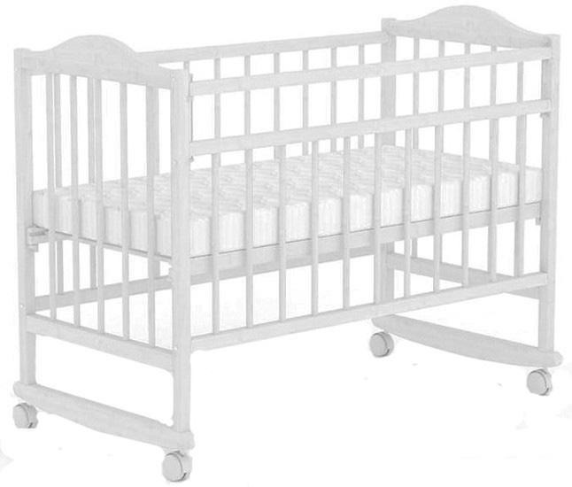 Детская кроватка Фея 204 (белый) [0005512-03] - фото 1 - id-p210112038