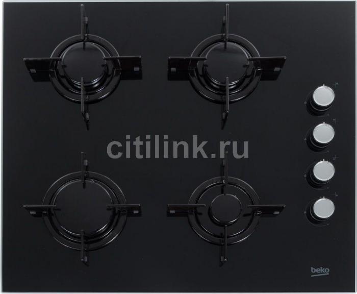 Газовая варочная панель Beko HILG64120S, независимая, черный
