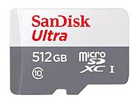 512Gb - SanDisk Ultra Micro Secure Digital XC C10 SDSQUNR-512G-GN3MN (Оригинальная!)