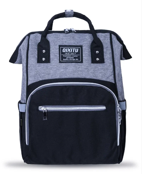 Сумка - рюкзак для мамы с термо-карманами для бутылочек Qixitu - фото 1 - id-p210324026