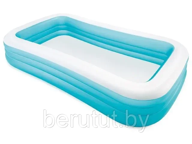 Бассейн надувной INTEX детский прямоугольный 305х183х56 см