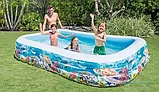 Бассейн надувной INTEX "Тропический риф" детский 305х183х56 см, фото 4