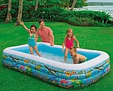 Бассейн надувной INTEX "Тропический риф" детский 305х183х56 см, фото 5