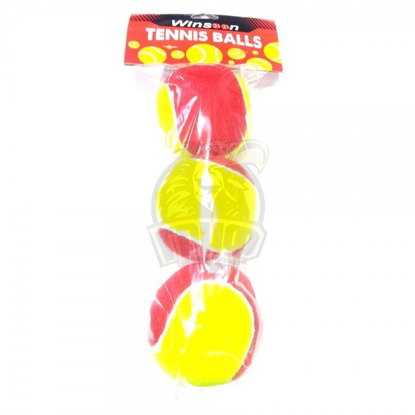 Мячи теннисные (3 мяча в пакете) (арт. TD-833-N)