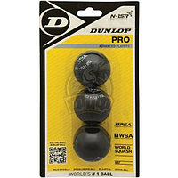 Мяч профессиональный для сквоша Dunlop Pro 2 Yellow (3 мяча в упаковке) (арт. 700109)