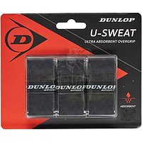 Обмотка для теннисной ракетки Dunlop U-Sweat Overgrip (черный) (арт. 613270)