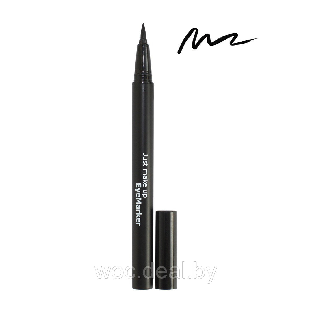 Just Make Up Подводка-маркер для глаз Eye Marker Чёрный, Тон 02 - фото 1 - id-p167846849