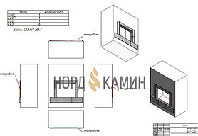 В данном проекте использовался кафель немного нестандартный, нужные торцы были дополнительно прокрашены. Это технический проект для завода изготовителя.