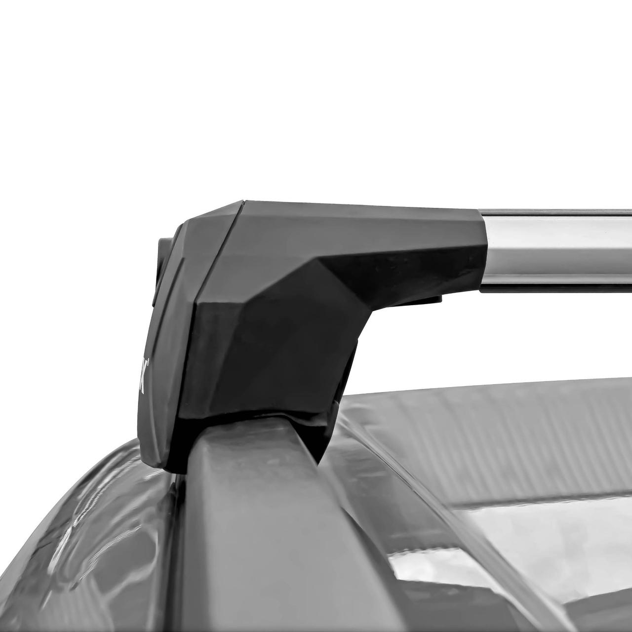 Багажник для Mitsubishi ASX, Eclipse Cross, Outlander, Pajero Sport c интегрированными рейлингами Lux Scout - фото 5 - id-p210338667