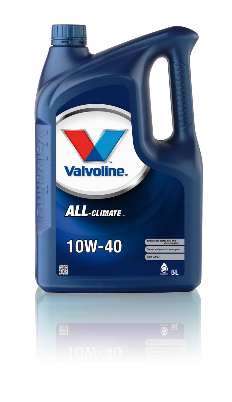 Масло моторное полусинтетическое 872776 Valvoline All-Climate 10W-40, 5L - фото 1 - id-p210338736