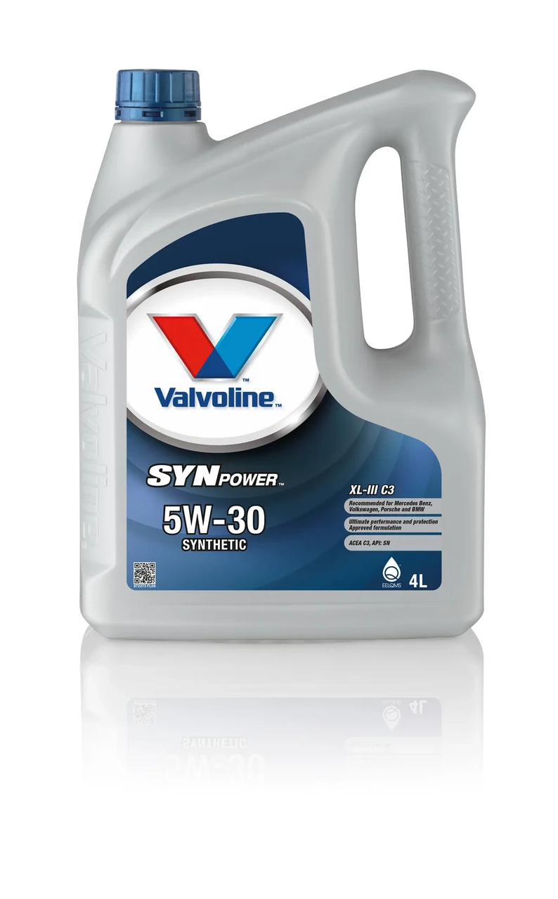 Масло моторное синтетическое 872373 Valvoline SynPower Xtreme XL-III 5W-30 C3, 4L - фото 1 - id-p210342728