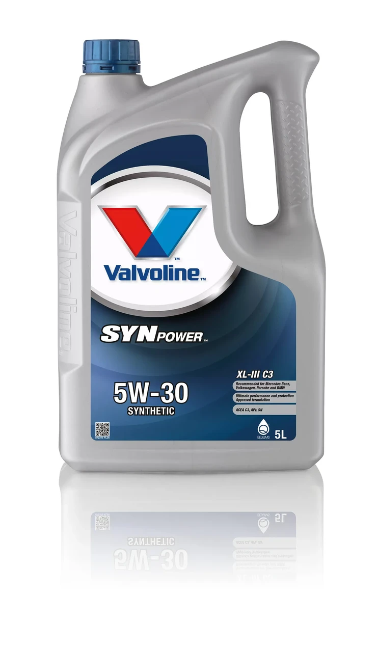 Масло моторное синтетическое 872375 Valvoline SynPower Xtreme XL-III 5W-30 C3, 5L - фото 1 - id-p210342739