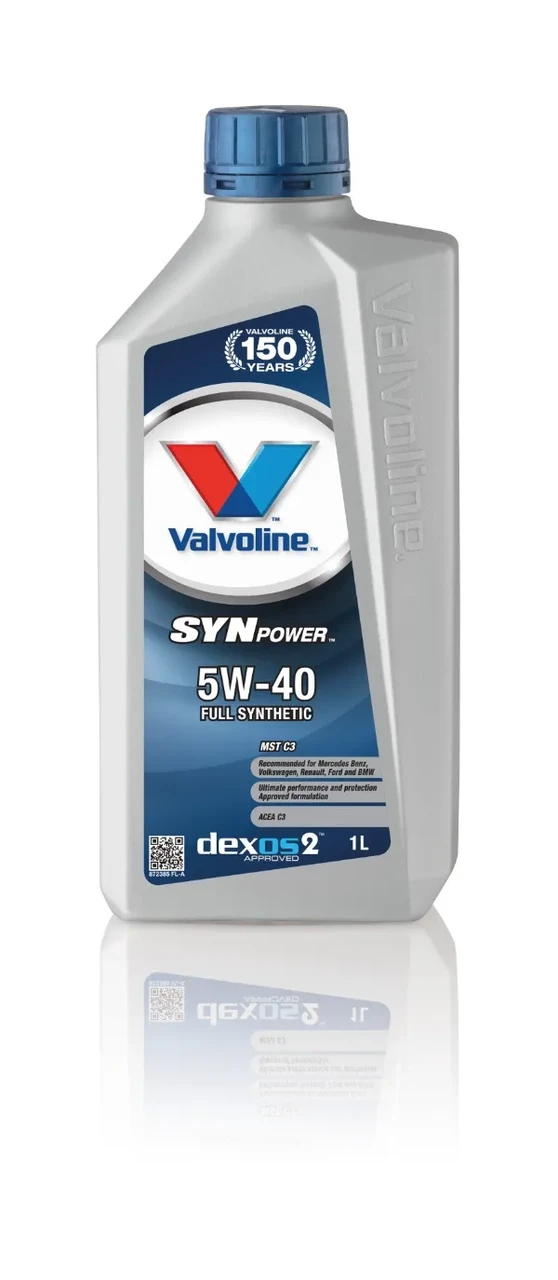 Масло моторное синтетическое 872385 Valvoline SynPower MST C3 5W-40, 1L - фото 1 - id-p210342746