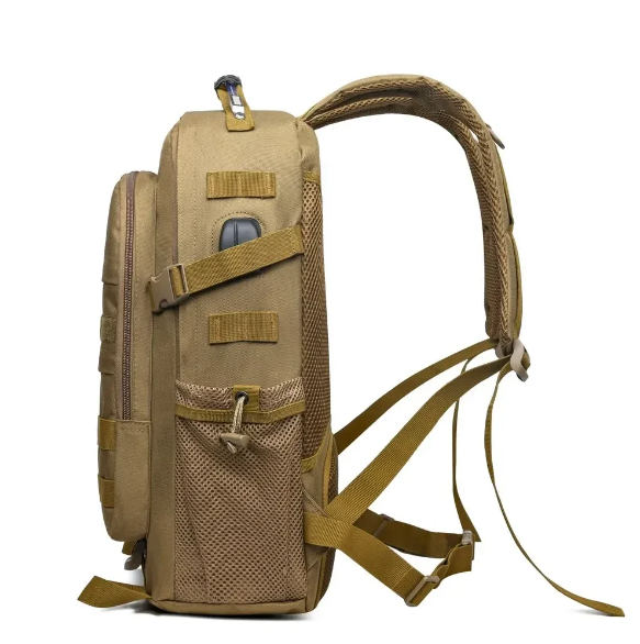 Мужской рюкзак тактический, туристический, походный, на охоту, на рыбалку - фото 4 - id-p210343824