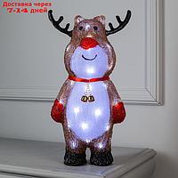 Фигура акрил. "Сказочный олень" 40х16х12 см, 40 LED, 8 режимов, 220V